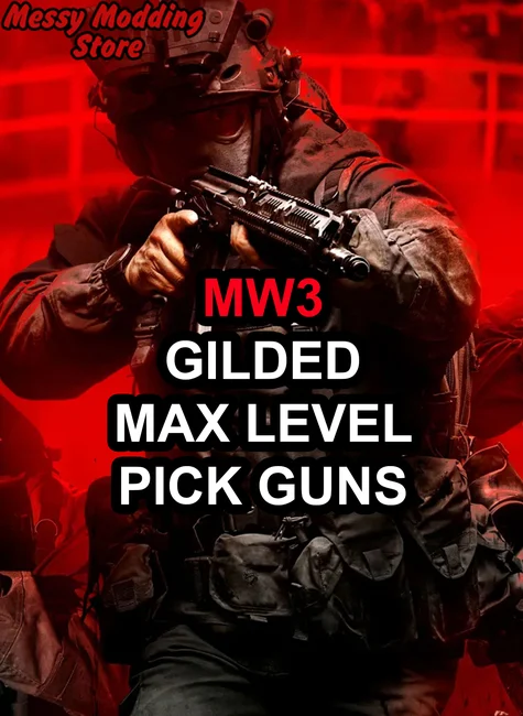 Modern Warfare III: Gilded / Max Weapon Level Pick Guns — MessyModdingStore