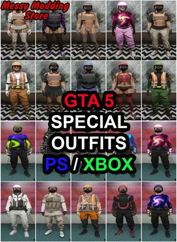 GTA 5 Special Outfits Service — MessyModdingStore