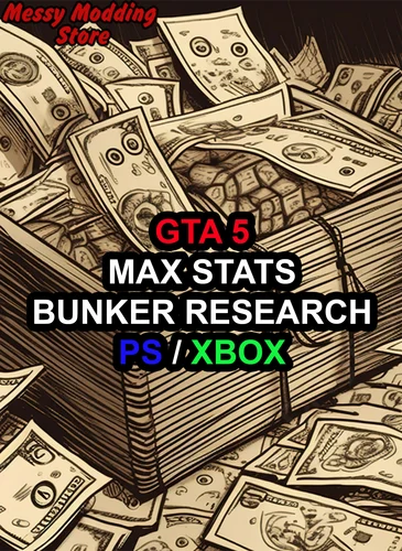 Max Stats/Bunker Research/Unlock LSC Services — MessyModdingStore