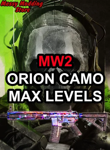 Warzone 2 / Modern Warfare II: Orion Camo / Max Weapon Level (Hard Unlock) — MessyModdingStore