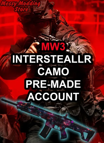 Modern Warfare III: Interstellar All Camos Unlocked and Max Weapon Levels (PRE-MADE ACCOUNTS) — MessyModdingStore