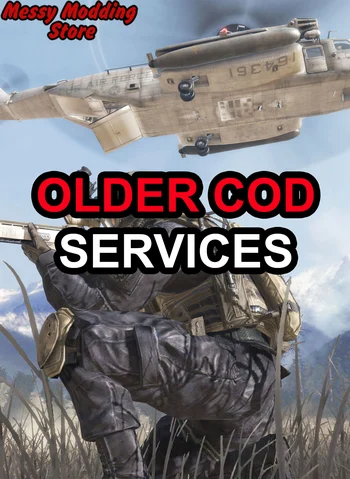 Older COD Services MW2, WAW, GHOST, AW, BO1, BO2, MW3 — MessyModdingStore. Call of Duty boosting and modded accounts.