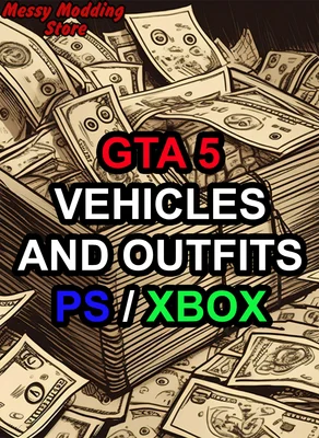 Modded Outfits & Modded Cars — MessyModdingStore. GTA 5 Online modded accounts, money boosts, and services.