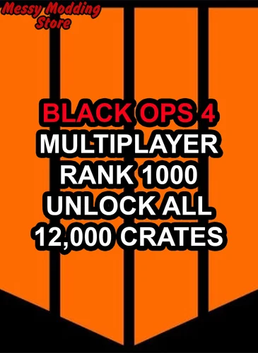 Black Ops 4 Multiplayer: Level 1000, Unlock All, 12,000 Crates — MessyModdingStore