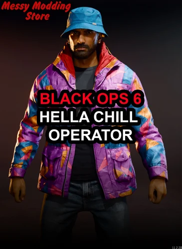 Call of Duty Black Ops 6 (BO6): Hella Chill Operator — MessyModdingStore