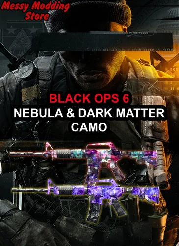 Call of Duty Black Ops 6 (BO6): Dark Matter & Nebula Camo Unlock Boost — MessyModdingStore