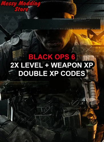 Call of Duty Black Ops 6 (BO6): 2x Level + Weapon XP — MessyModdingStore