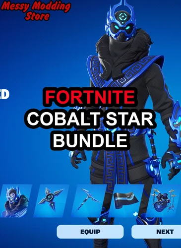 Fortnite Cobalt Star Skin Bundle — MessyModdingStore