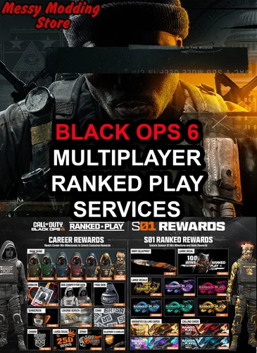 Call of Duty Black Ops 6 (BO6): (Multiplayer) Ranked Play Services — MessyModdingStore
