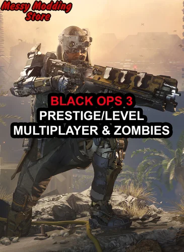 BO3: Modded Prestige/Level in Multiplayer & Zombies (Xbox One/Xbox Series X/S) — MessyModdingStore