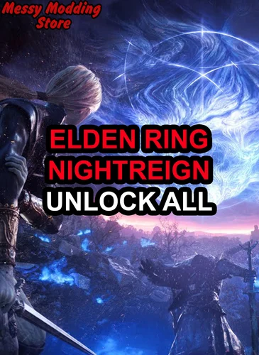 (PlayStation/PC/Steam) Elden Ring Nightreign + Characters + Journals + Urns, Chalices, and Goblets  + Outfits + Night Bosses defeated + Max Murk + Max Sovereign Sigil  +Shops Purchases + Relics + Unique relics (2 hit boss) — MessyModdingStore
