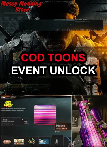 Call of Duty Black Ops 6 (BO6): CODTOONS Event Rewards Unlock — MessyModdingStore