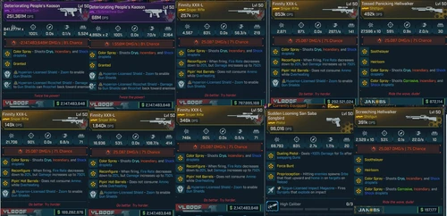 Borderlands 4 – Bundle – 10 Crazy Modded/ Modified OneShot Guns (80k to 1 bil DPS) — MessyModdingStore