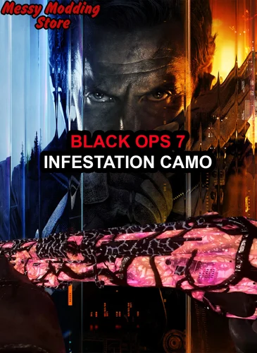 Call of Duty Black Ops 7 (BO7): Infestation Camo Unlocks — MessyModdingStore