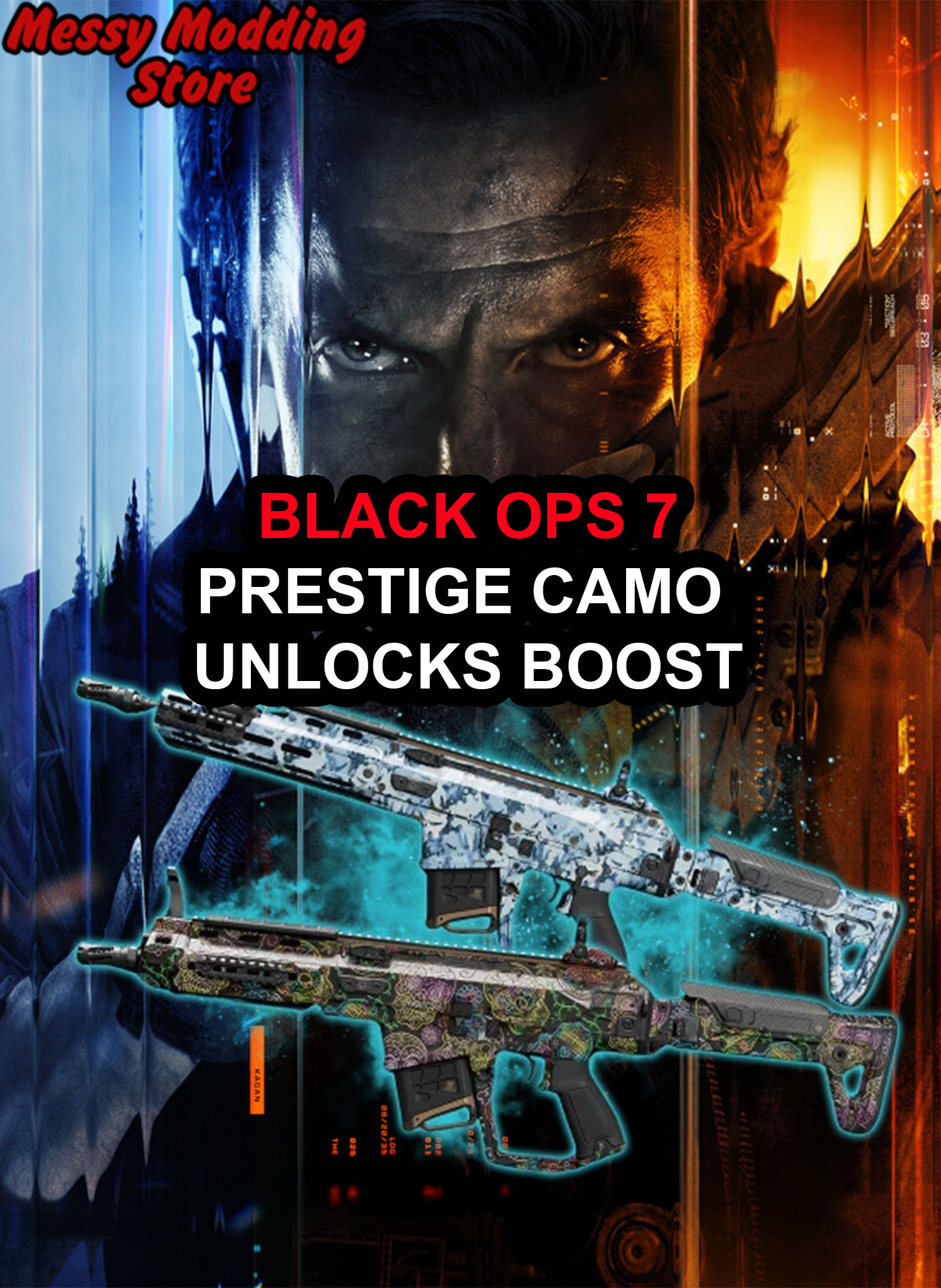 Call of Duty Black Ops 7 (BO7): Weapon Prestige Master Boost — MessyModdingStore