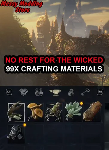 No Rest for the Wicked 99x Crafting Materials — MessyModdingStore