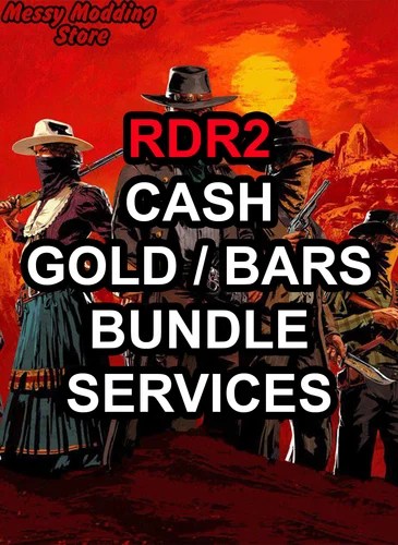 (PC/SOCIALCLUB/EPIC GAMES/STEAM) Red Dead Redemption 2: Online Cash & Gold Bars Bundle Services — MessyModdingStore